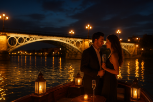 Ofertas de paseo en barco nocturno en Sevilla