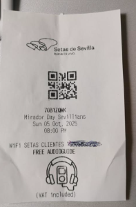 Entradas para veratardecer en Las Setas de Sevilla