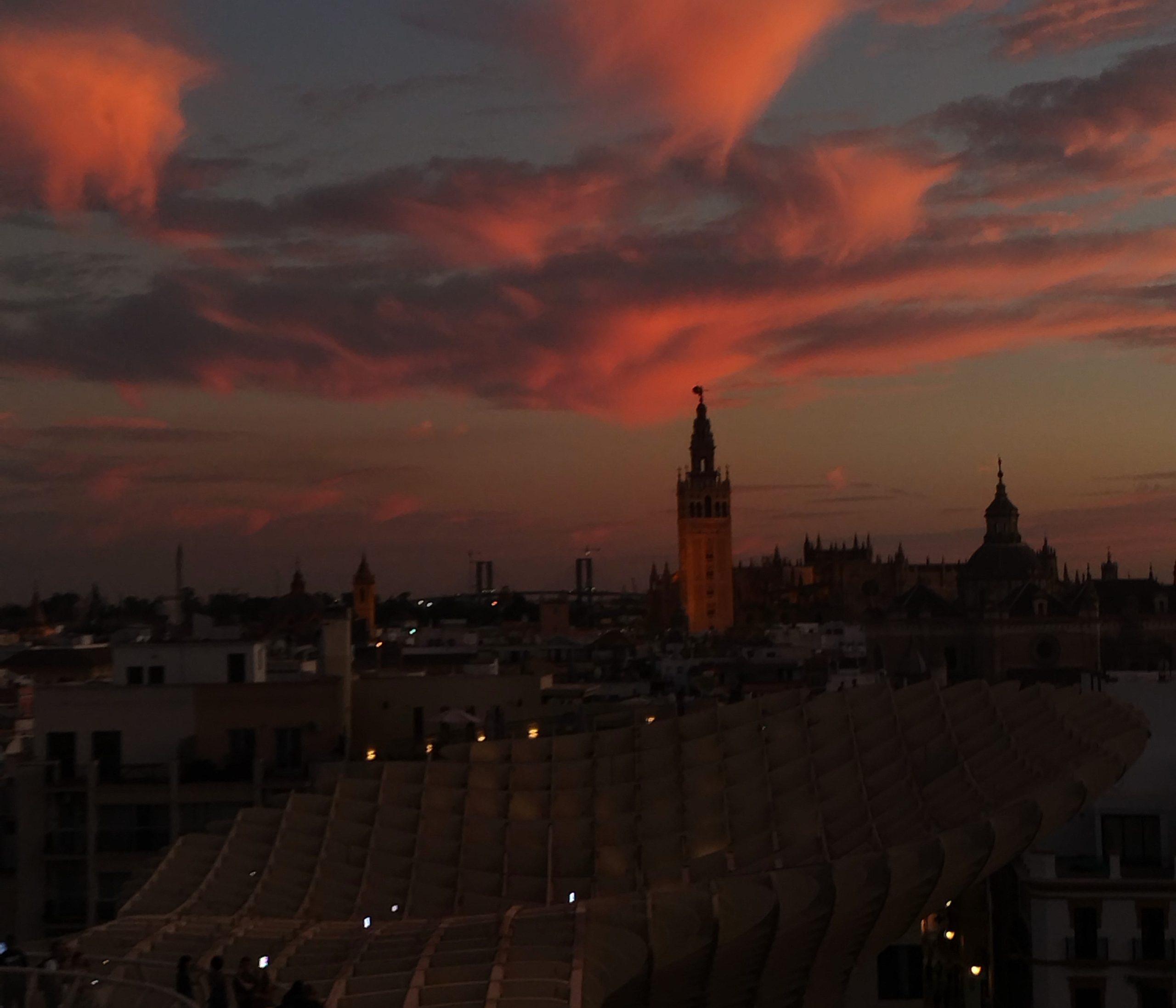 Ver atardecer en Sevilla