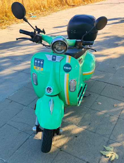 App YEGO de motos eléctricas en Sevilla para alquilar