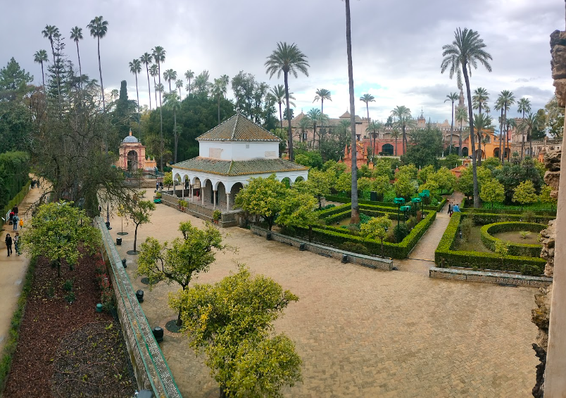 Cenador de Carlos V Alcázar Sevilla