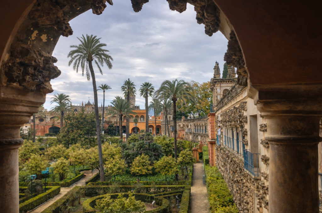 Jardín de la Danza El Alcázar de Sevilla