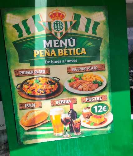 Menú del Día de la Peña Bética en Los Remedios por 12€