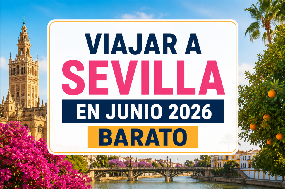 Viajar a Sevilla en Junio 2026 Barato